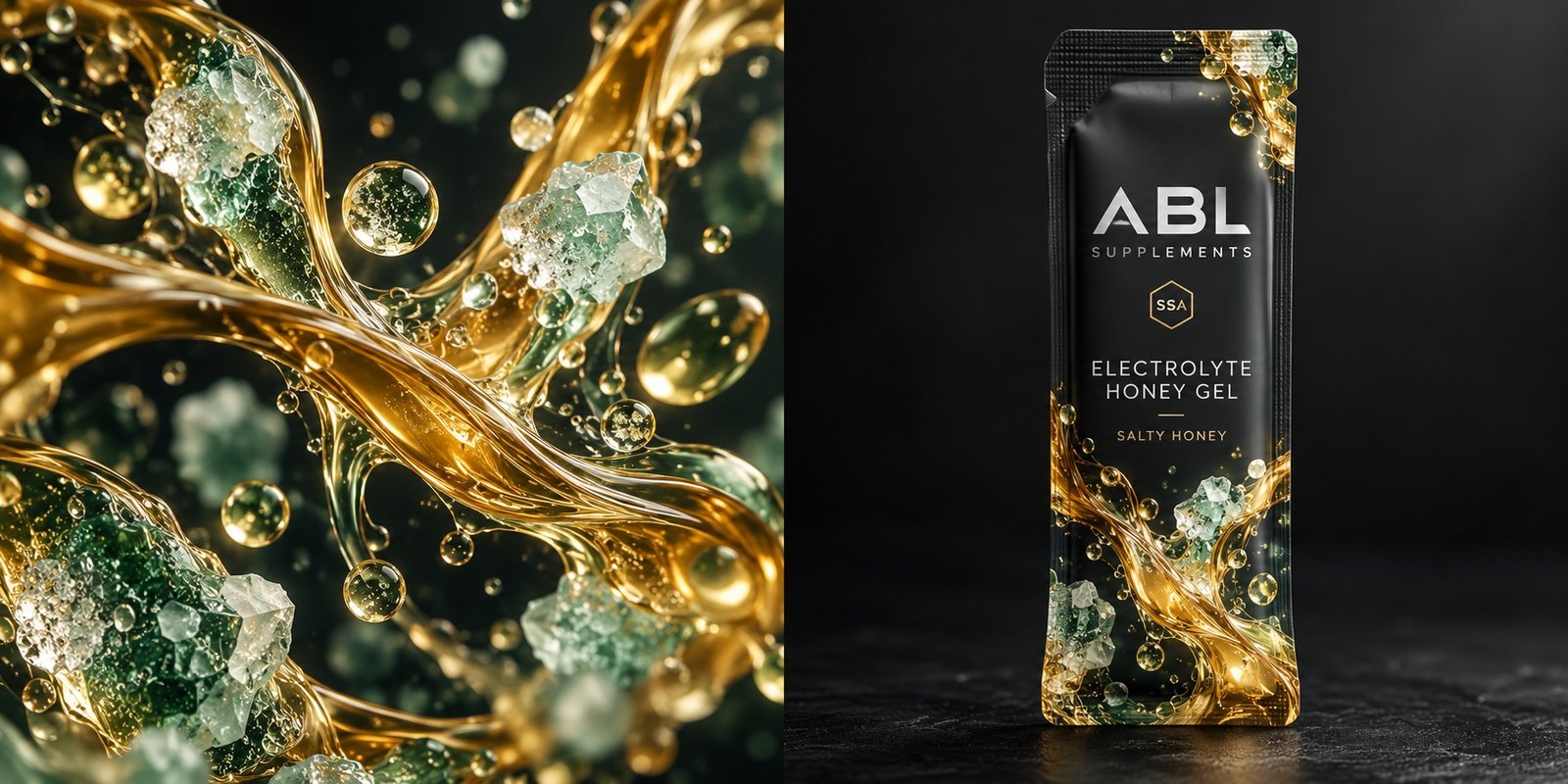 Electrolyte Honey Gel — Salty Honey — science-inspired artwork