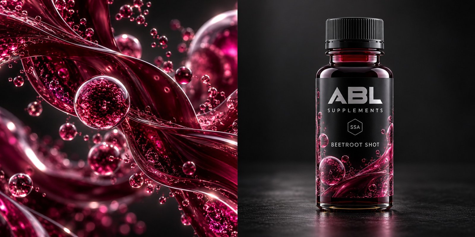 Beetroot Shot — 70ml — science-inspired artwork