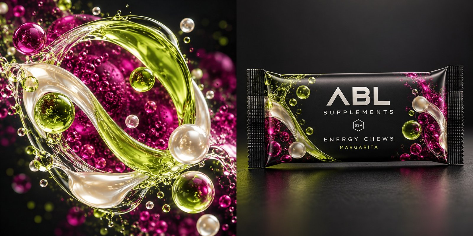 Energy Chews — Margarita — proposed premium packaging design